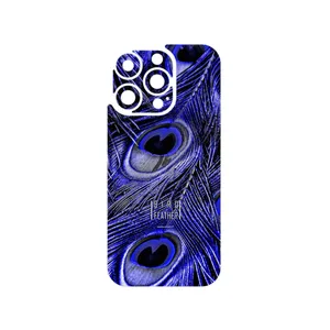 MAHOOT Purple Feather Cover Sticker for Apple iPhone 16 Pro