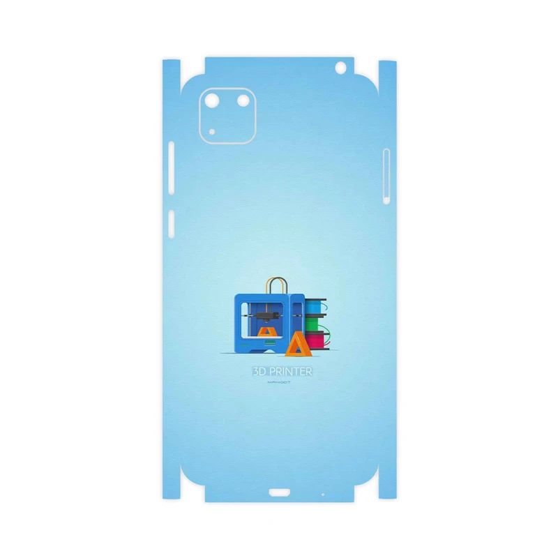 برچسب پوششی ماهوت مدل 3D Printer-FullSkin مناسب برای گوشی موبایل هوآوی Y5p