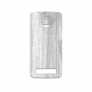 MAHOOT White Wood Cover Sticker for Motorola Moto Z