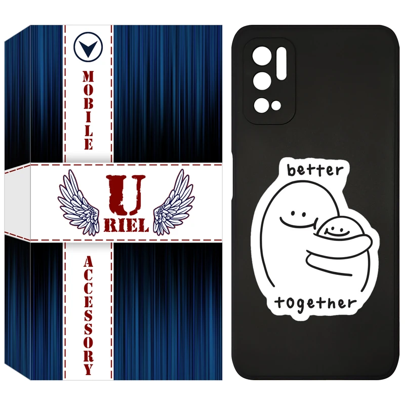 کاور یوریل مدل KSH کد 90 طرح Together مناسب برای گوشی موبایل شیائومی Poco M3 Pro / Redmi Note 10 5G / Note 11 SE