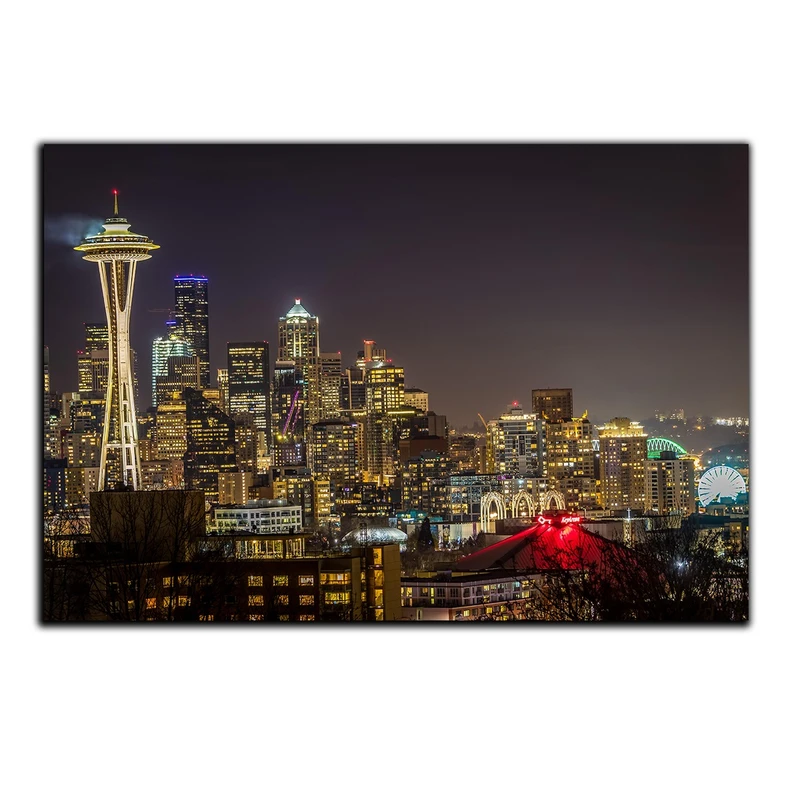 تابلو شاسی بکلیت طرح برج سیاتل واشینگتن مدل SH-502