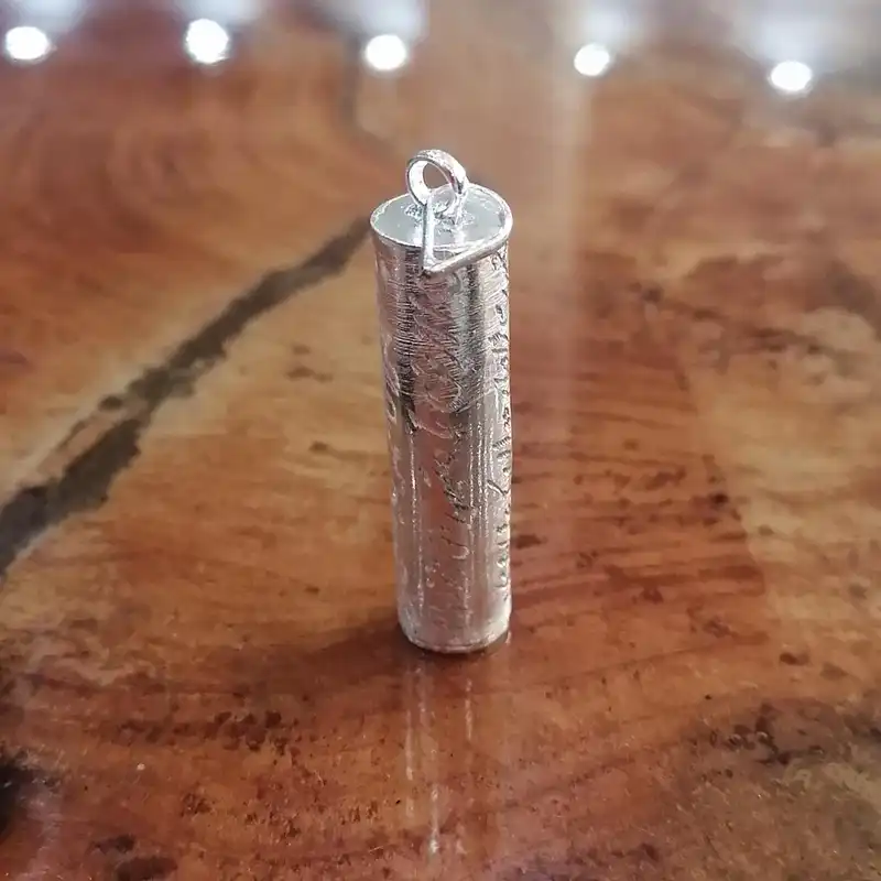 آویز گردنبند نقره مدل HZ4013