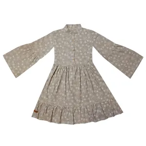 پیراهن دخترانه مدل شکوفه b1