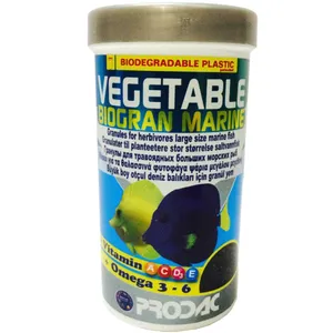 غذای ماهی پروداک مدل Vegetable Biogran Marine وزن 100 گرم