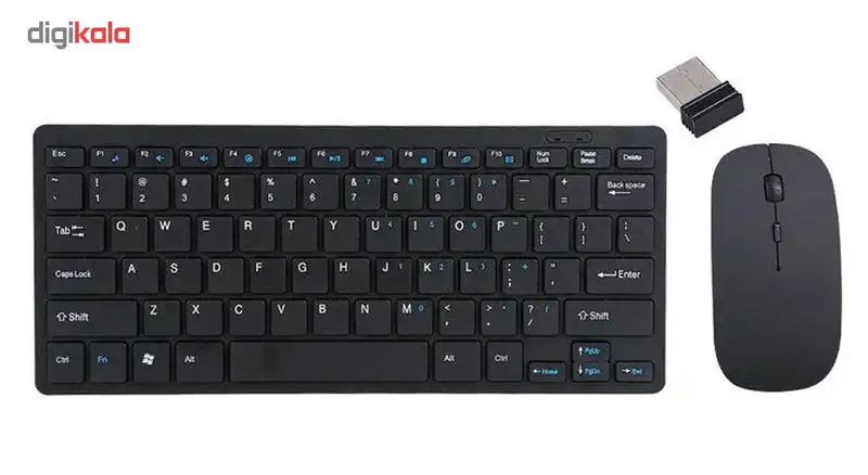 کیبورد و ماوس بی سیم مدل مینی