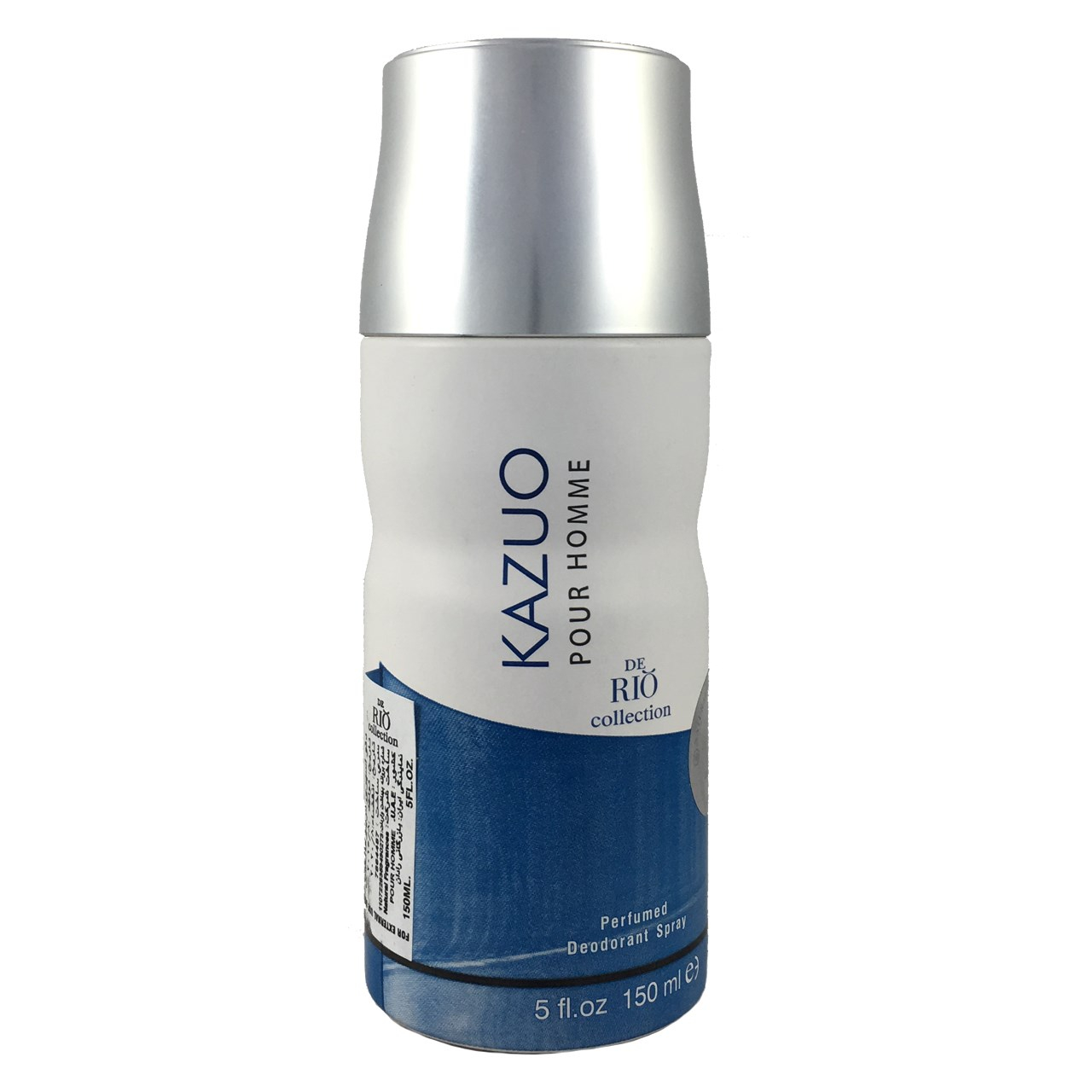 اسپری ضد تعریق مردانه ریو کالکشن مدل Rio Kazou Pour Homme حجم 150ml