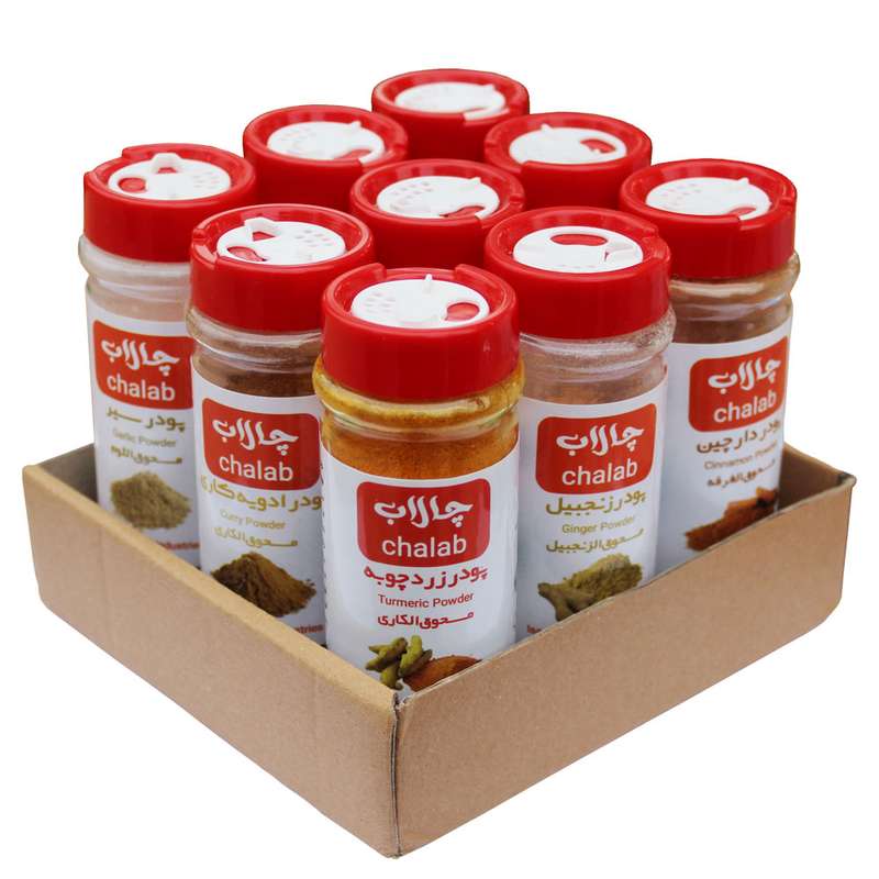 ادویه چالاب مجموعه 9 عددی
