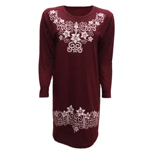 تونیک زنانه مدل سان سان کد tm-1585 رنگ زرشکی