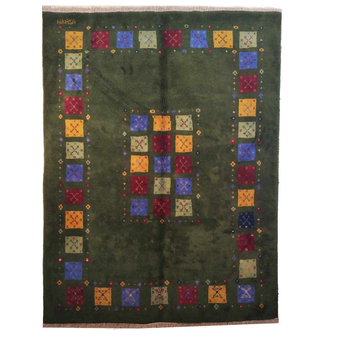 گبه دستبافت سه متری نرمین کسا کد NKP.C 158