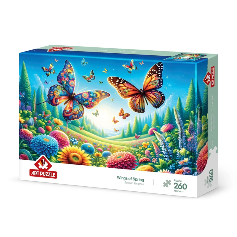 پازل 260 تکه آرت پازل مدل Wings Of Spring كد 40262 مناسب نوجوان و بزرگسال