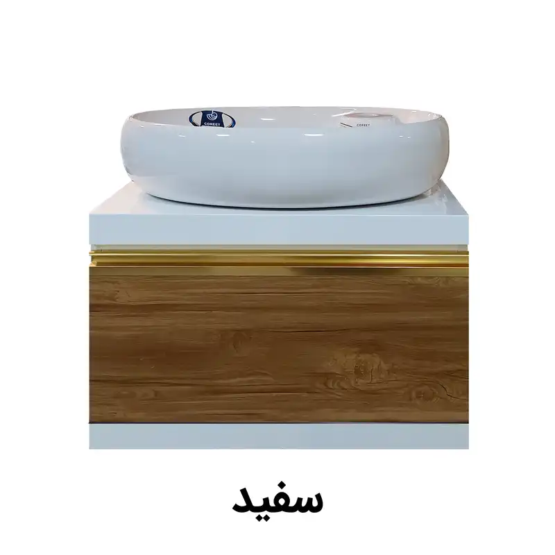 ست کابینت و روشویی مدل Z30 به همراه آینه