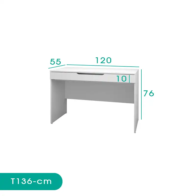 میز تحریر اسمردیس مدل T136 - MDF