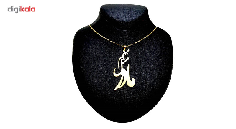گردنبند نقره ترمه مدل میم مثل مادر Termeh گردنبند نقره ترمه مدل میم مثل مادر Termeh