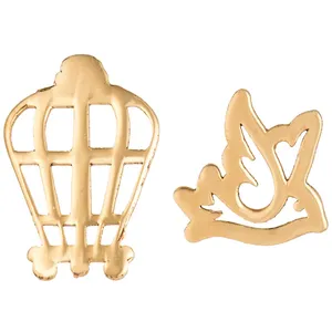 گوشواره طلا 18 عیار رزا مدل EG04