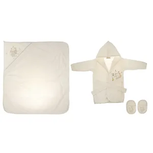 ست 4 تکه حوله نوزادی ببیتف مدل 3219