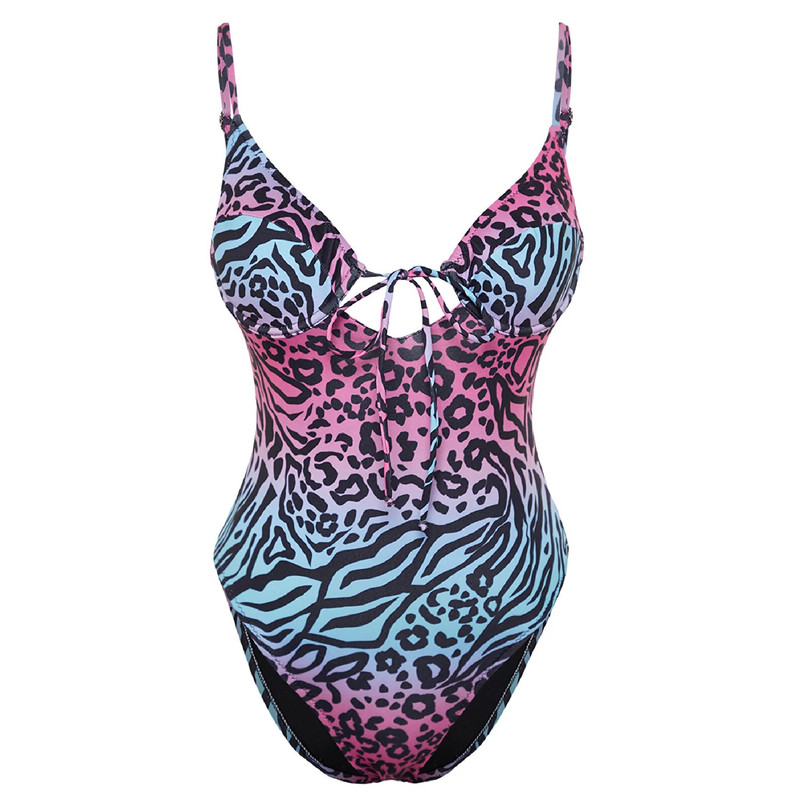 مایو زنانه مدل NEWLEOPINKIBLU