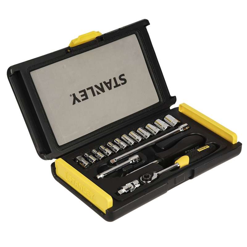 مجموعه 17 عددی آچار بکس استنلی مدل 582-85-2