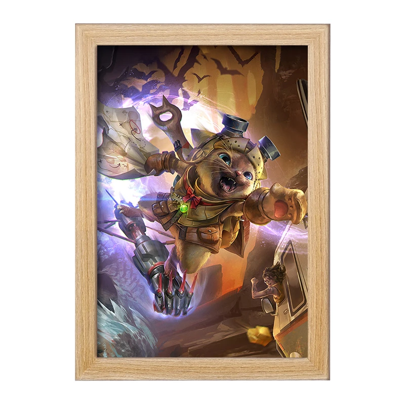 تابلو خندالو مدل بازی شکارچی هیولا (Monster Hunter) کد 33245