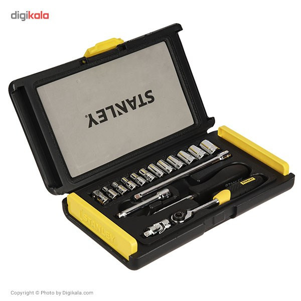 مجموعه 17 عددی آچار بکس استنلی مدل 582-85-2