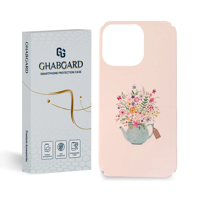 کاور قاب گارد مدل گل مناسب برای گوشی موبایل اپل iphone 13 pro