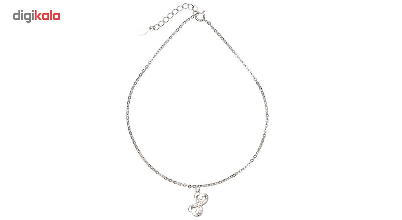 پابند نقره شهر جواهر مدل SJS-AN004