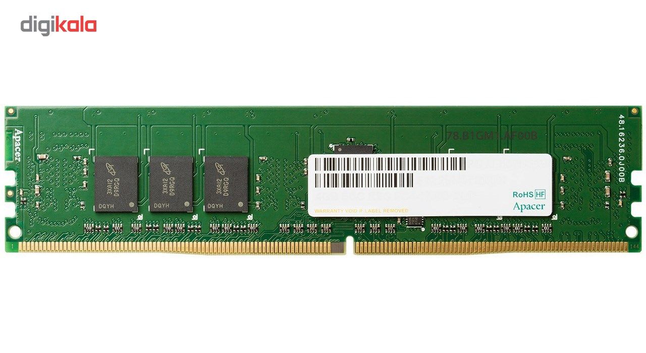 رم دسکتاپ DDR4 تک کاناله 2400 مگاهرتز اپیسر ظرفیت 4 گیگابایت main 1 4