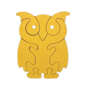 پازل 8 تکه طرح جغد مدل A1019