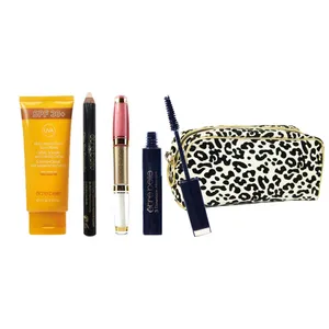 پک آرایشی صورت اتق بل مدل 2 مجموعه 4 عددی به همراه کیف لوازم آرایش