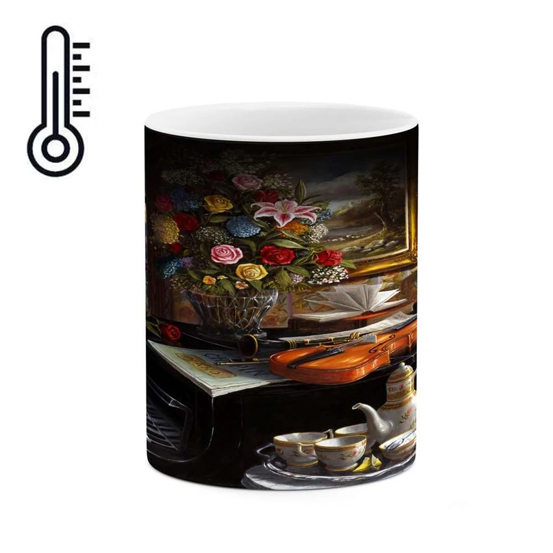 ماگ حرارتی کاکتی مدل نقاشی کد mgh13686