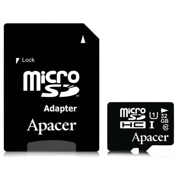 کارت حافظهی اپیسر microSDHC 32GB UHS-I Class10 With Adapter کارت حافظهی اپیسر microSDHC 32GB UHS-I Class10 With Adapter