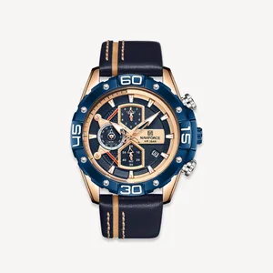 ساعت مچی عقربه‌ای مردانه نیوی فورس مدل 8018LBE