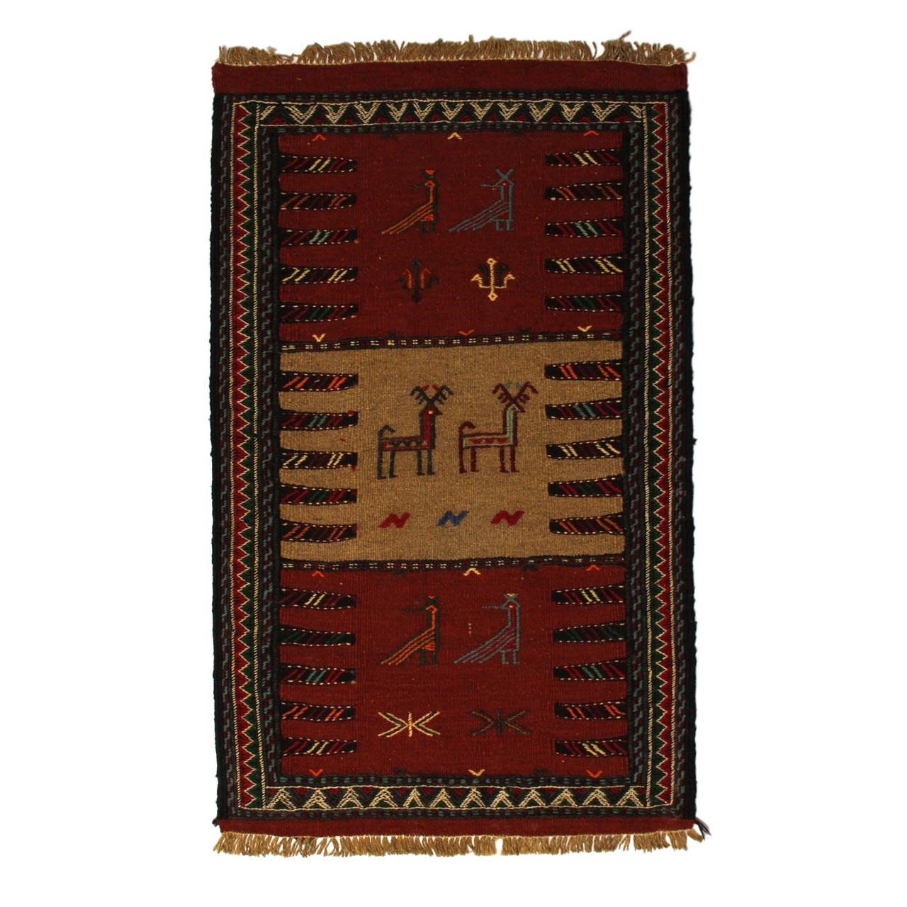 گلیم دستبافت سرزمین فرش کد TKG136