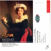 آلبوم موسیقی چهار کنسرتو برای هورن - موتسارت