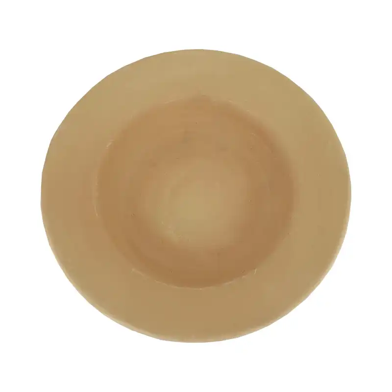 بشقاب سفالی خام مدل خورش خوری مجموعه شش عددی