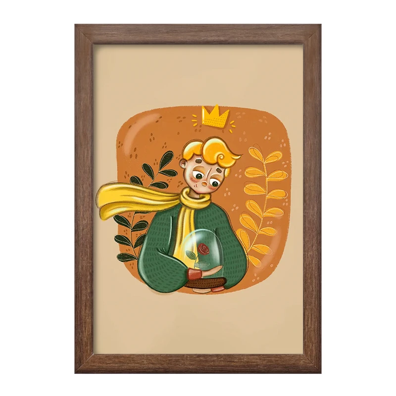 تابلو خندالو طرح شازده کوچولو کد 25763