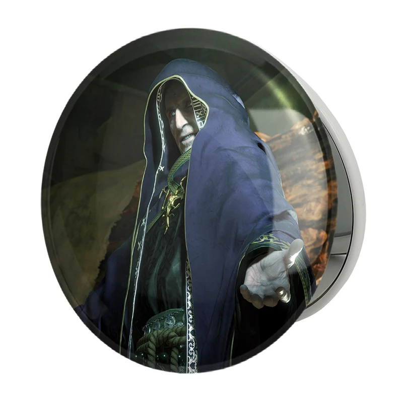 آینه جیبی خندالو طرح بازی رزیدنت اویل Resident Evil مدل تاشو کد 30151