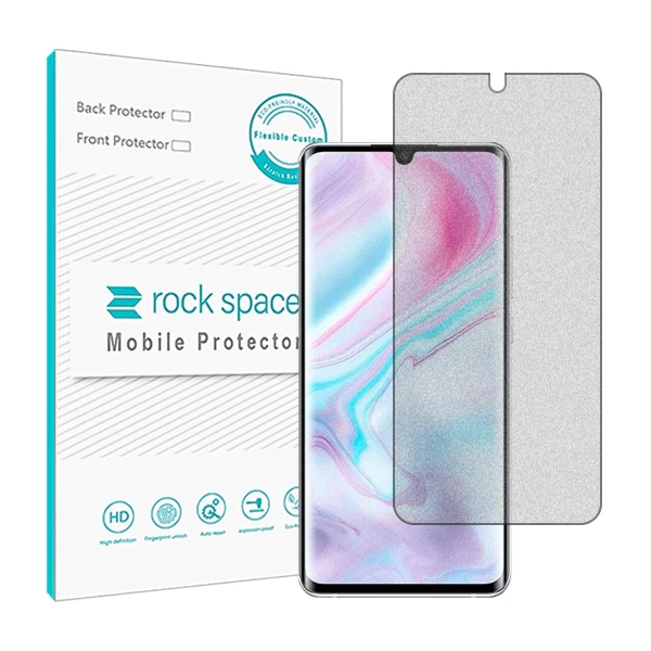 محافظ صفحه نمایش مات راک اسپیس مدل HyMTT مناسب برای گوشی موبایل شیائومی Mi Note 10 Pro