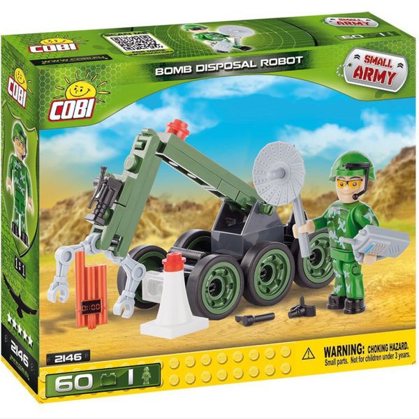 لگو کوبی مدل smallarmy-bomb disposal robot لگو کوبی مدل smallarmy-bomb disposal robot