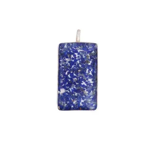 آویز گردنبند نقره طهران گوهر مدل Blue1