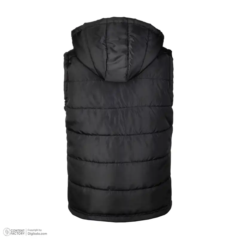 جلیقه زنانه ژیار مدل آستر دار رنگ مشکی