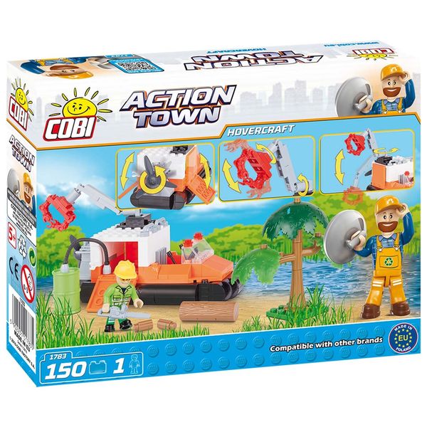 ساختنی کوبی مدلAction Town - Hovercraft - ساختنی کوبی مدلAction Town - Hovercraft -