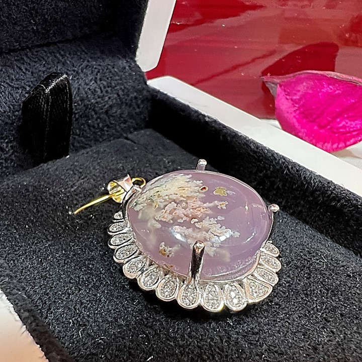 آویز گردنبند نقره زنانه مدل شجر بهاری کد glsr-25700