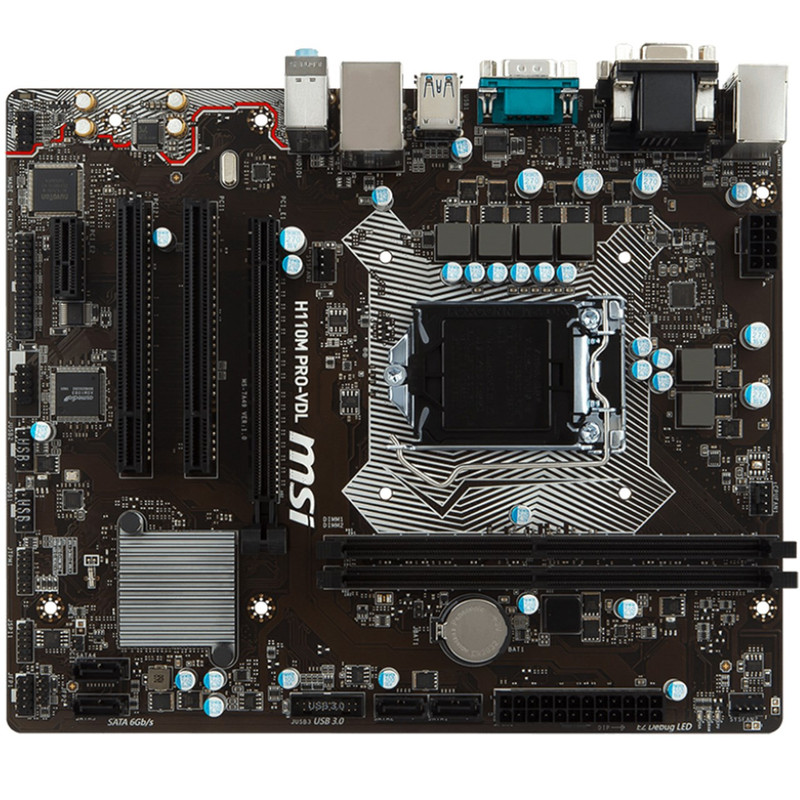 مادربرد ام اس آی مدل H110M PRO-VD-L