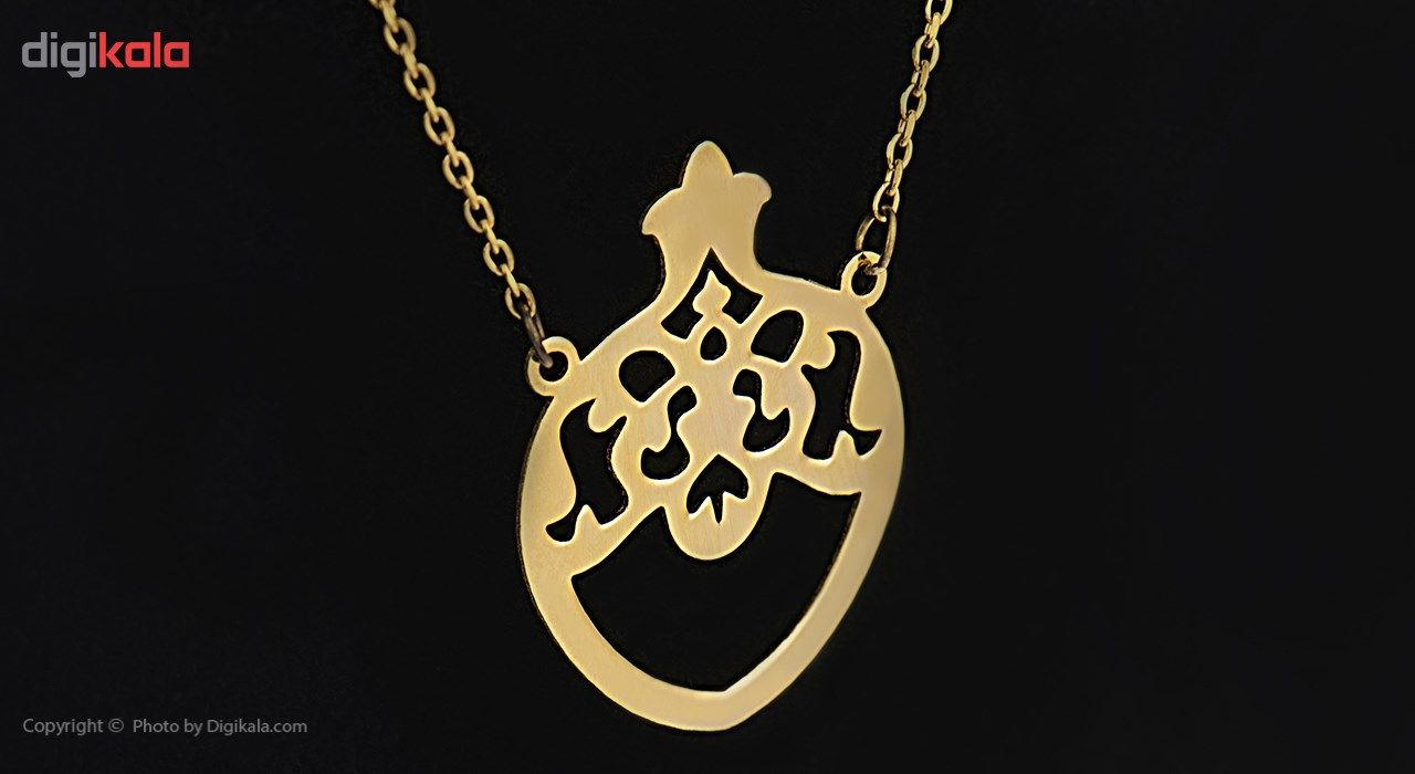 گردنبند طلا 18 عیار زنانه مایا ماهک مدل MM0344 -  - 3