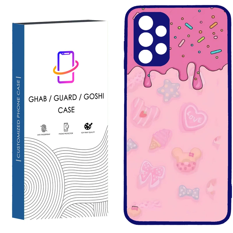 کاور قاب گارد گوشی طرح دخترانه کد BN TPUمناسب برای گوشی موبایل سامسونگ Galaxy A32 4G