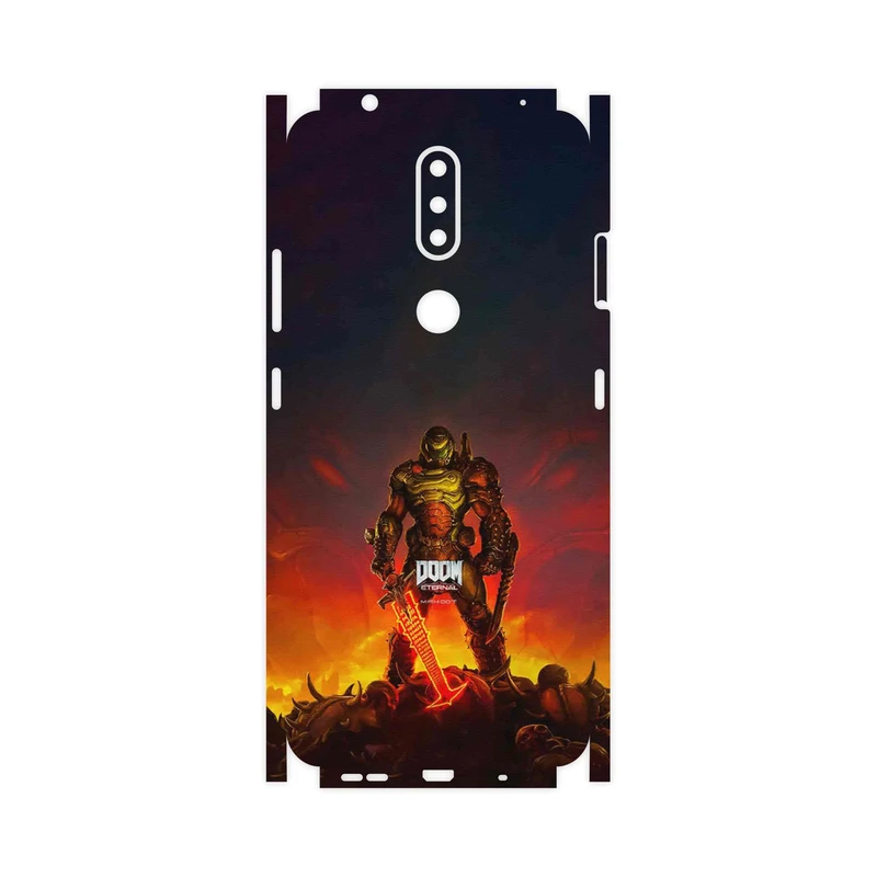 برچسب پوششی ماهوت مدل DOOM Game Series-FullSkin مناسب برای گوشی موبایل نوکیا 2.4