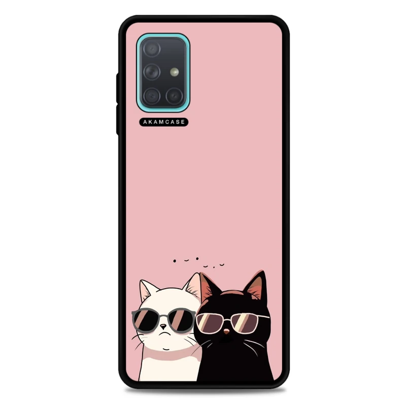 کاور آکام مدل AMC-WSGA71-CATS-20 مناسب برای گوشی موبایل سامسونگ Galaxy A71