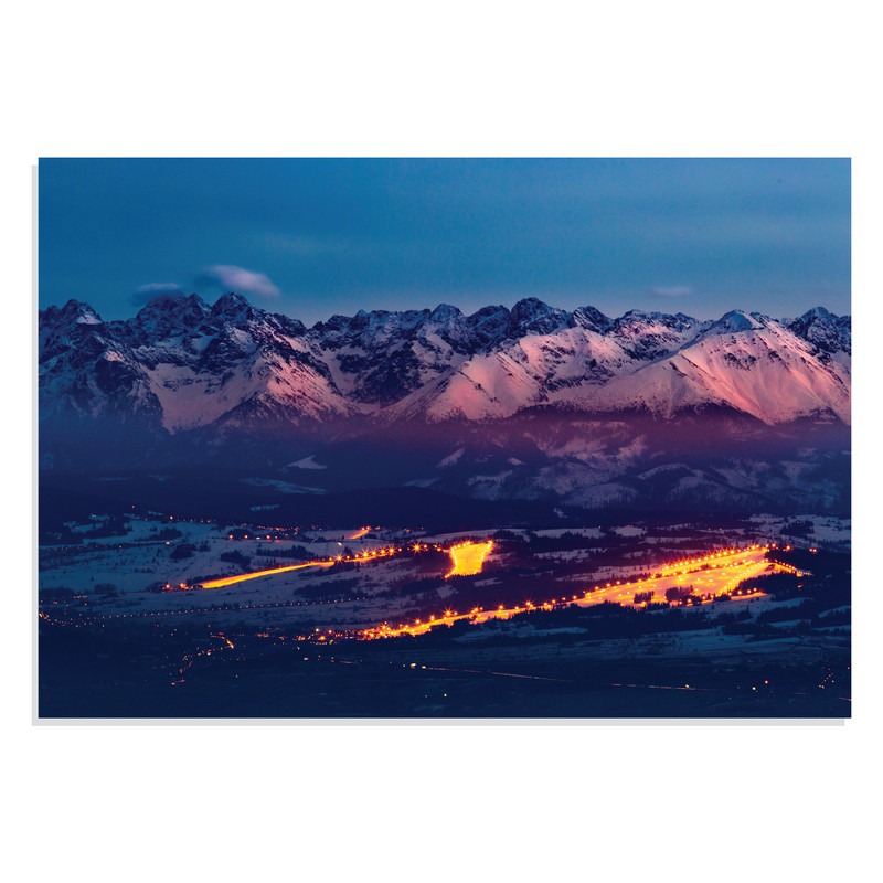 تابلو شاسی طرح کوهستان تاترا Tatra Mountains مدل 0880