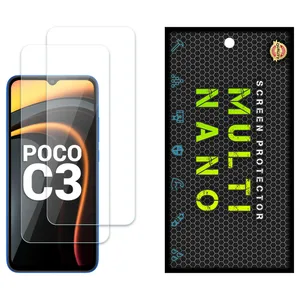 Multi Nano X-S2N Screen Protector For Xiaomi Poco C3 Pack of 2