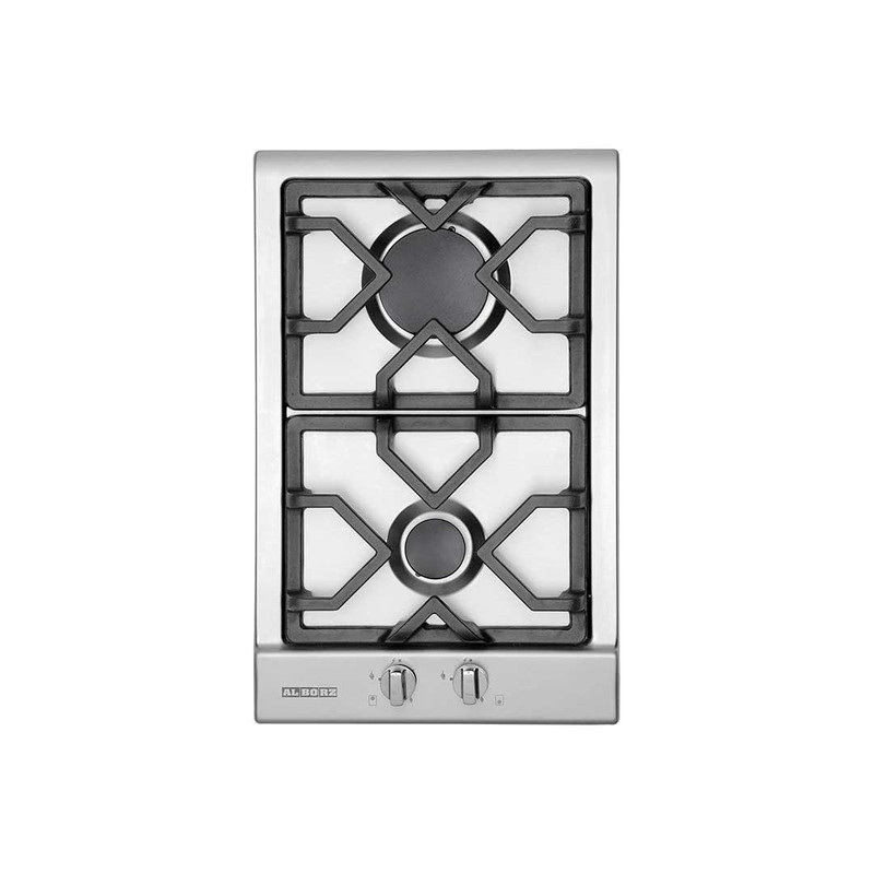 اجاق گاز صفحه‌ای دو شعله استیل البرز مدل S-2301